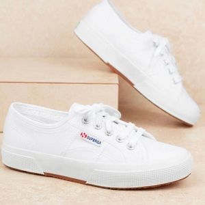 Superga White Canvas Sneaker